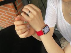 Apple Watch Solo Loop Örgü - Product Red