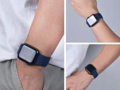 Apple Watch Silicon Kordon - Gece Mavi