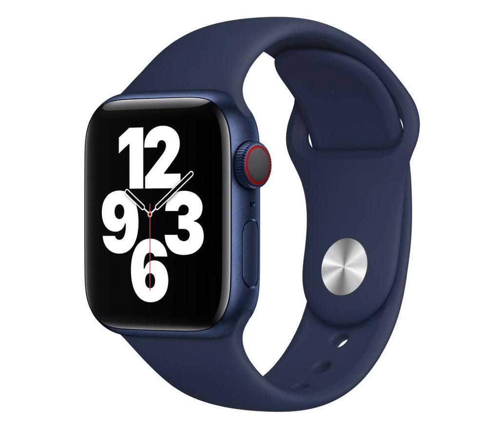 Apple Watch Silicon Kordon - Gece Mavi