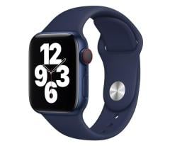 Apple Watch Silicon Kordon - Gece Mavi