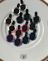 iPhone Renkli Metal Lens Koruyucu - Pasifik Mavi