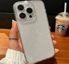 iPhone Simli Şeffaf Kamera Korumalı Kılıf