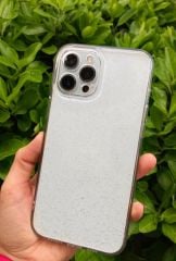 iPhone Simli Şeffaf Kamera Korumalı Kılıf