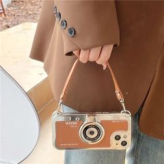 iPhone Emily Askılı Kılıf - Kahverengi