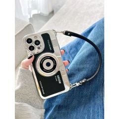 iPhone Emily Askılı Kılıf - Siyah