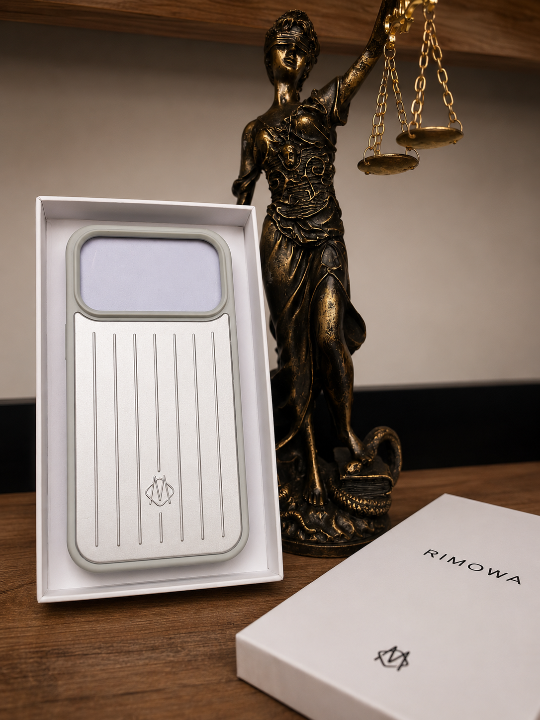 iPhone Rımowa Silicon Kılıf - Gümüş