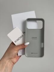 iPhone Rımowa Silicon Kılıf - Gümüş