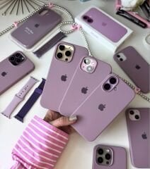 iPhone Lansman Kılıf - Eflatun