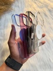 iPhone Lansman MagSafe Şeffaf Kılıf - Şeffaf