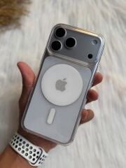 iPhone Lansman MagSafe Şeffaf Kılıf - Şeffaf