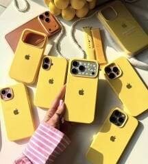 iPhone Lansman Kılıf - Sarı