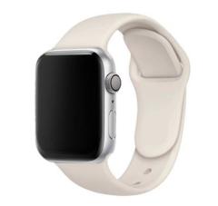 Apple Watch Silicon Kordon - Bej
