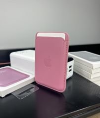 Apple MagSafe Özellikli Deri Cüzdan - Barbie Pink