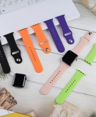 Apple Watch Silicon Kordon - Grape Purple