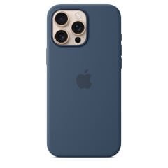 iPhone MagSafe Özellikli Silicon Kılıf - Kot Rengi