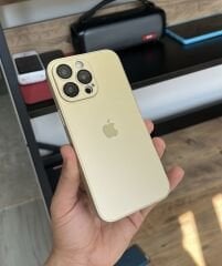 iPhone A-G Glass Case - Desert Titanium
