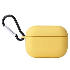 Airpods Pro 2.Nesil Kancalı Silicon Kılıf - Sarı