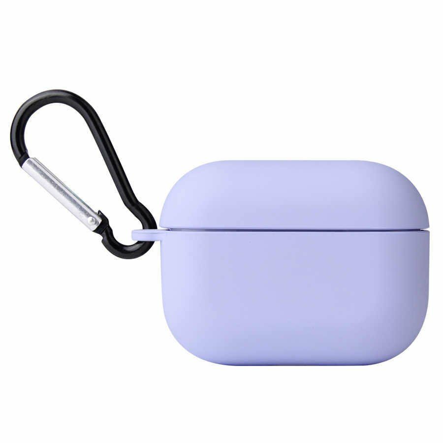 Airpods Pro 2.Nesil Kancalı Silicon Kılıf - Bebe Mavi