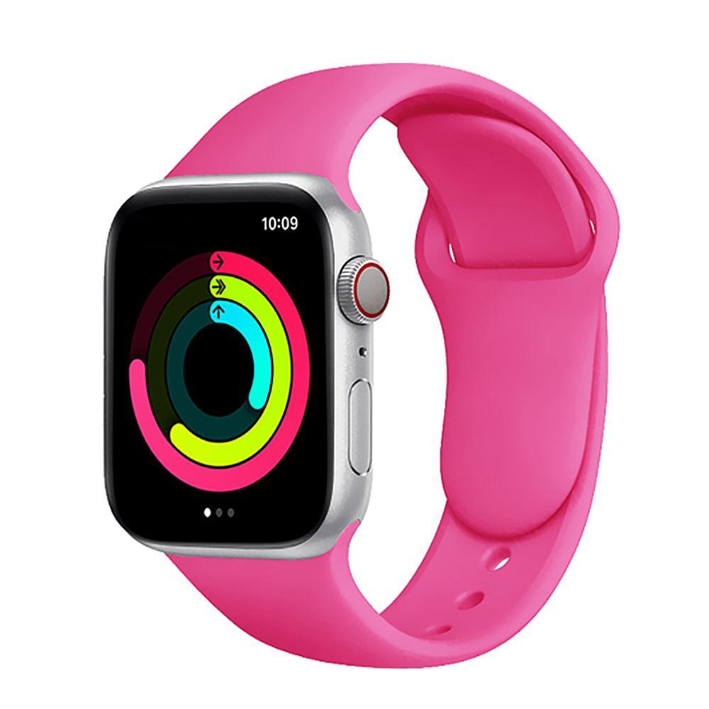 Apple Watch Silicon Kordon - Barbie Pink