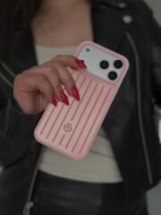 iPhone Rımowa Silicon Kılıf - Rose Pink