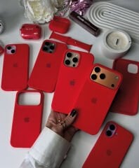 iPhone Lansman Kılıf - Kırmızı