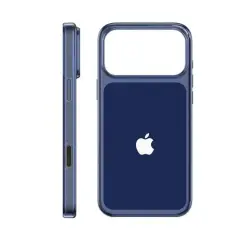 İphone Lansman Clear MagSafe Kılıf - Lacivert