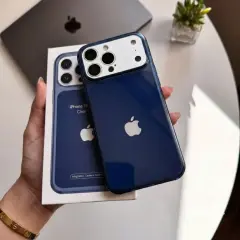 İphone Lansman Clear MagSafe Kılıf - Lacivert