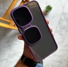 iPhone Sun Glasses Kılıf - Derin Mor