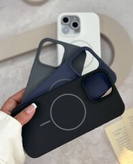 iPhone Slim MagSafe Silicon Kılıf - Beyaz