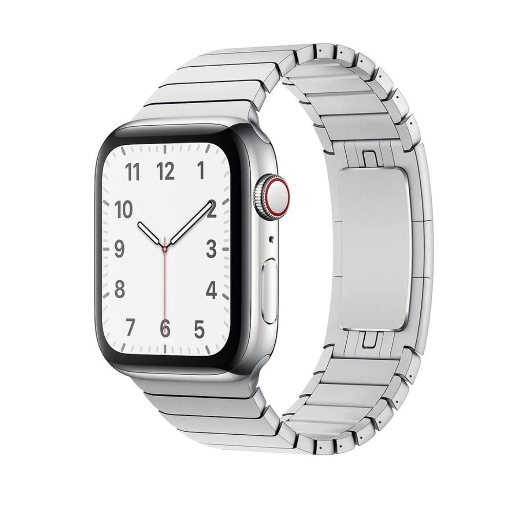Apple Watch Bilezik Çelik Kordon - Gümüş