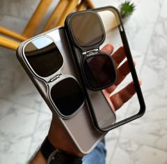 iPhone Sun Glasses Kılıf - Siyah