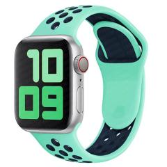 Apple Watch Nike Kordon - Mint Yeşili/Lacivert