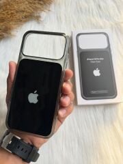 İphone Lansman Clear MagSafe Kılıf - Black