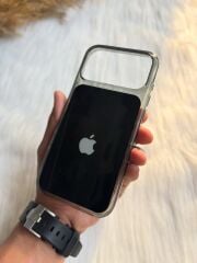İphone Lansman Clear MagSafe Kılıf - Black