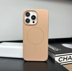 iPhone Slim MagSafe Silicon Kılıf- Çöl Titanyum