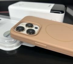 iPhone Slim MagSafe Silicon Kılıf- Çöl Titanyum