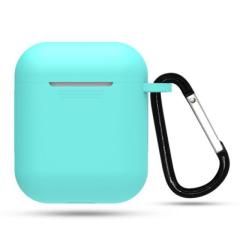 Airpods 2.Nesil Kancalı Silicon Kılıf - Marina Green