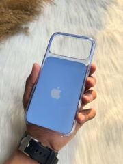 İphone Lansman Clear MagSafe Kılıf - Sky Blue
