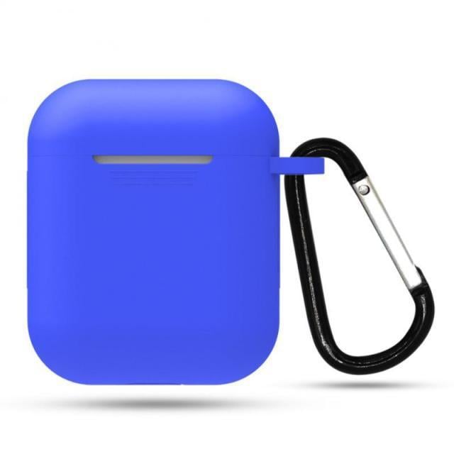 Airpods 2.Nesil Kancalı Silicon Kılıf - Mavi