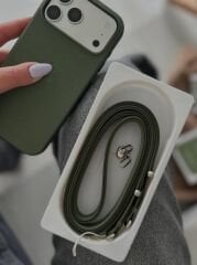 iPhone TechWoven Dokuma MagSafe Kılıf - Yeşil