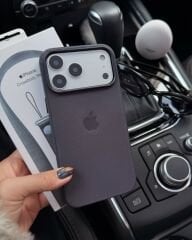 iPhone TechWoven Dokuma MagSafe Kılıf - Mor