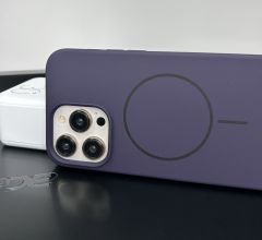 iPhone Slim MagSafe Silicon Kılıf - Derin Mor