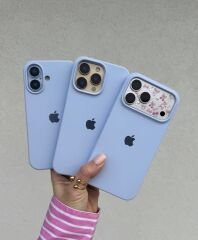 iPhone Lansman Kılıf - Bebe Mavi