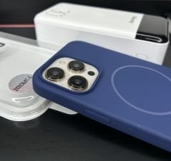 Beats MagSafe Silicon Kılıf - Gece Mavi