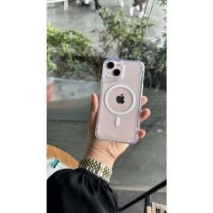 iPhone T-Max MagSafe Şeffaf Kılıf