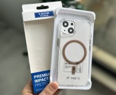 Nox MagSafe Şeffaf Kılıf - Vizon Gri