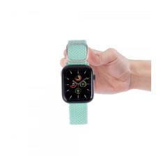 Apple Watch Strap Braided Örgü - Fıstık Yeşili