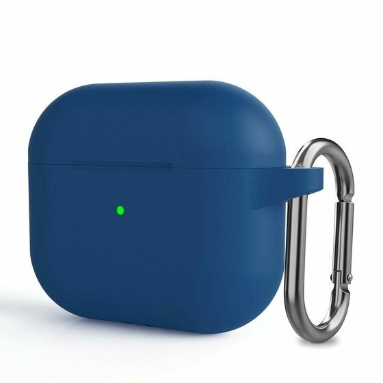 Airpods 3.Nesil Kancalı Silicon Kılıf - Horizon Blue