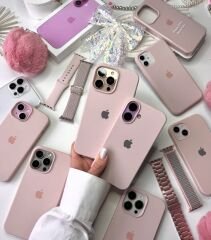 iPhone Lansman Kılıf - Kum Pembe