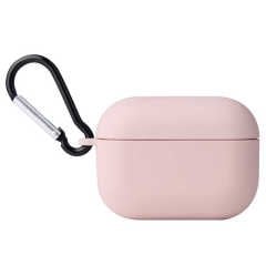 Airpods Pro Kancalı Silicon Kılıf - Kum Pembe